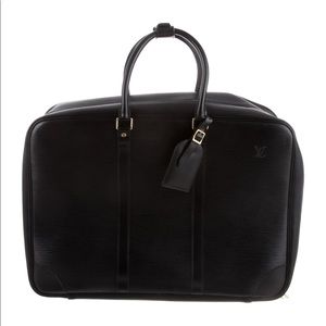 Black Epi Sirius 45 Leather Louis Vuitton luggage bag
